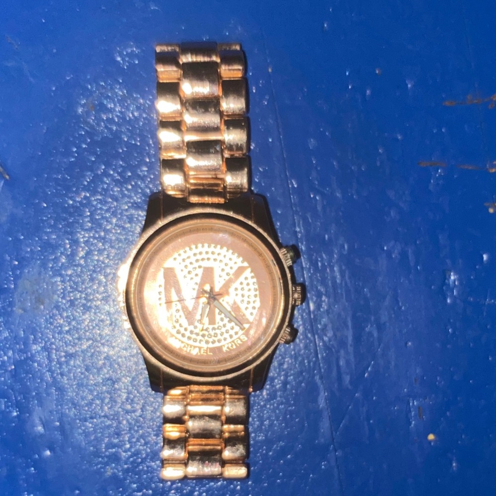 Michael Kors Metallic Rose Timepiece